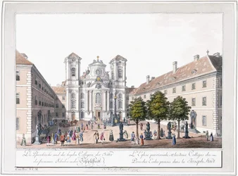 Kyrka och två skolor i Josefstadt, 1779-1792