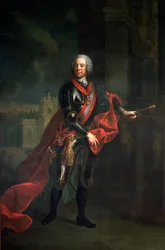 Greve Leopold Joseph von Daun (1705-66), fältmarskalk och österrikisk överbefälhavare under sjuårskriget, besegrade Fredrik den store vid belägringen av Kolin