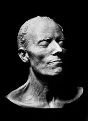 Gustav Mahlers dödsmask, 1911 (gips)