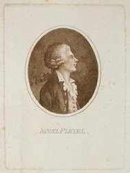 Porträtt av Ignace Pleyel (1757-1831)
