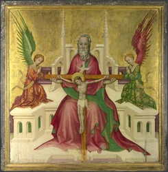 Treenigheten med Kristus korsfäst, c.1410