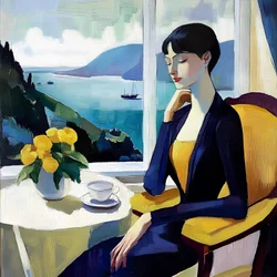 Elegant havsutsikt