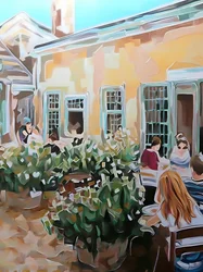 Sommarcaféets uteservering