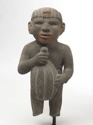 Man som bär en kakaofrukt, 1440-1521