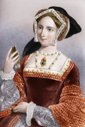 Jane Seymour 1509-1537, kung Henrik VIII:s tredje hustru, 1851
