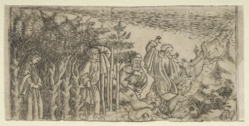 Dante Lost in the Wood: Escape and Meeting Virgil, Canto I