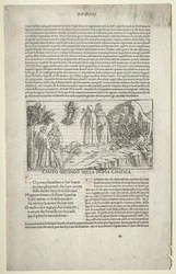 Dante och Vergilius med Beatrices syn, ca. 1481-1485.