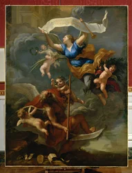 Triumph of Time (målning på duk)