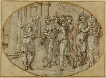 Odysseus och Lykomedes döttrar