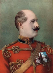 Generalmajor Charles WH Douglas, befälhavande 9:e brigaden, Sydafrikas fältstyrka, 1902.