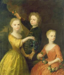 Børn af rådmand Barthold Heinrich Brockes (1680-1747) swed