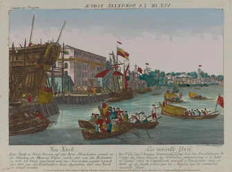?Utsikt över New York?, cirka 1776