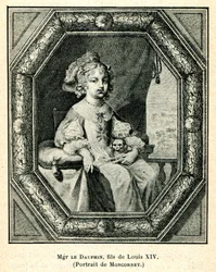 Cabanès, prinsarnas utbildning005 Mgr Dauphin, son till Ludvig XIV
