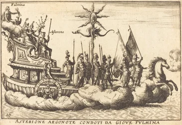 Asterion Argonote ledd av Jupiter Fulmina