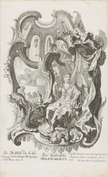 Den oguke Heliogabalus Den okaste Heliogabalus (titel på objekt) Allegoriska figurer (serietitel)