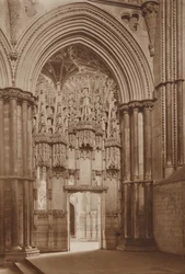 Biskop Alcocks kapell från Reho-Choir, Ely-katedralen