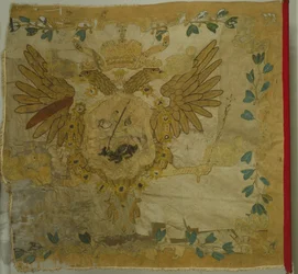 Saint Georges flagga för infanteriregementet vid Anna Ioannovnas tid, 1730-talet