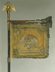 Standard för livgardets hästgrenadjärregemente, 1838
