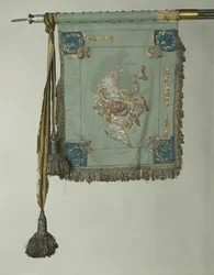 The Standard of Saint George av His Majestys Life-Guards Cuirassier Regiment, ca. 1830