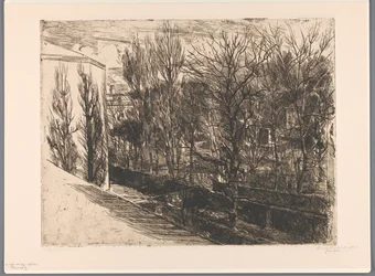 Ansikte från min studio (originaltitel på objekt) Panorama (titel på objekt)