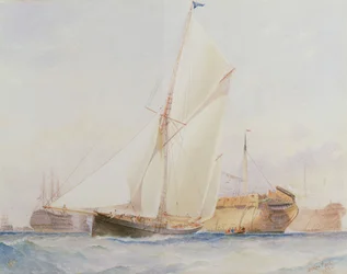 Segelbåt DIONE, Plymouth