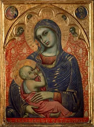 Maria som ammar Jesus (målning