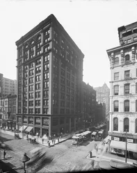 105 West Monroe Street, Chicago, Illinois, USA, ca 1895 (s/v-foto)