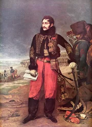 Porträtt av Antoine-Charles-Louis, Comte de Lasalle