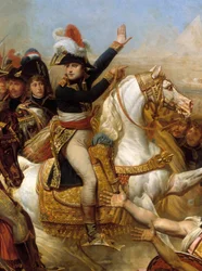 Fälttåget (expeditionen) i Egypten (1798-1801): Napoleon Bonaparte talar till armén före slaget vid pyramiderna, 21 juli