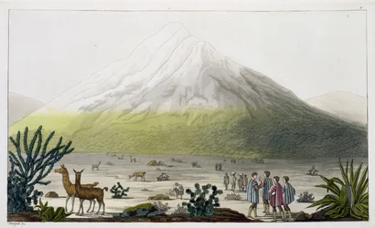 Mount Chimborazo, Ecuador, från 