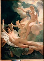”Morpheus och Iris”, målning av Pierre-Narcisse Guérin (1774-1833), 1811, Sankt Petersburg, Eremitaget