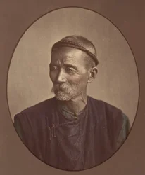 Gammal kinesisk från Kanton, 1870-talet.