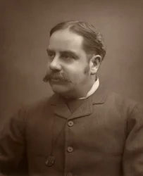 Alfred E Watson, brittisk teaterkritiker, 1886