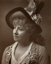 Lydia Thompson, brittisk dansare, skådespelerska och teaterproducent, 1886