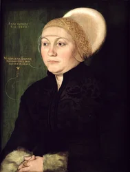 Portrait of Magdalena Neudorffer (1487-c.1544) 1527 