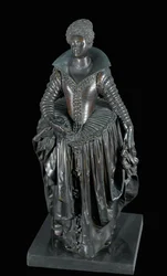 Marie de Medici. Brons ...