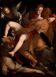 Hercules, Dejanire och kentauren Nessus (målning