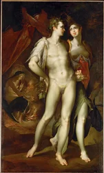 " Sine Cerere et Baccho friget Venus" 1590 (målning på duk)