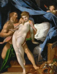 Vulcanus och Maia, cirka 1585