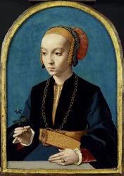 Porträtt av Elisabeth Bellinghausen