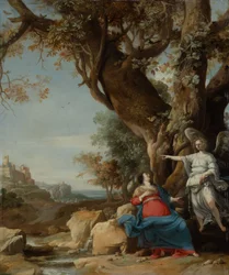 Hagar och ängeln