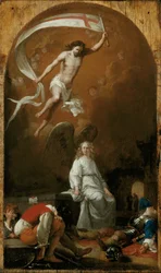 Uppståndelsen, ca 1635 (olja på pannå)
