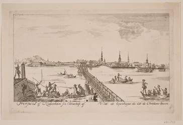 Prospekt av Köpenhamn sett från Christianshavn