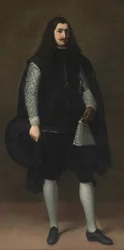 En riddare av Alcantara eller Calatrava, ca. 1650-55.
