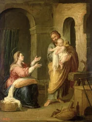 Den heliga familjen, omkring 1660-70