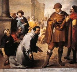 Sankt Salvador av Horta och inkvisitor av Aragon, av Bartolome Esteban Murillo (1618-1682)