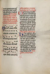 Missale: Fol. 178: Musik för olika vanliga böner, 1469.