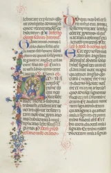 Missale: Fol. 322v: Jungfrun bland apostlarna och de heliga, 1469.