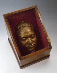 Pierre le grand - Peter I:s dödsmask - Oeuvre de Bartolomeo Carlo Rastrelli (1675-1744)