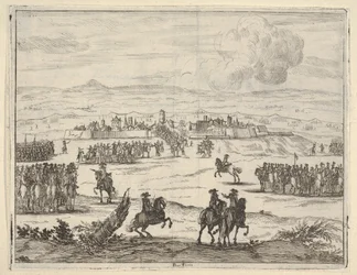 Efter en lång belägring intar Francesco I d